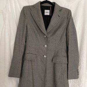 Moschino Long Wool Jacket